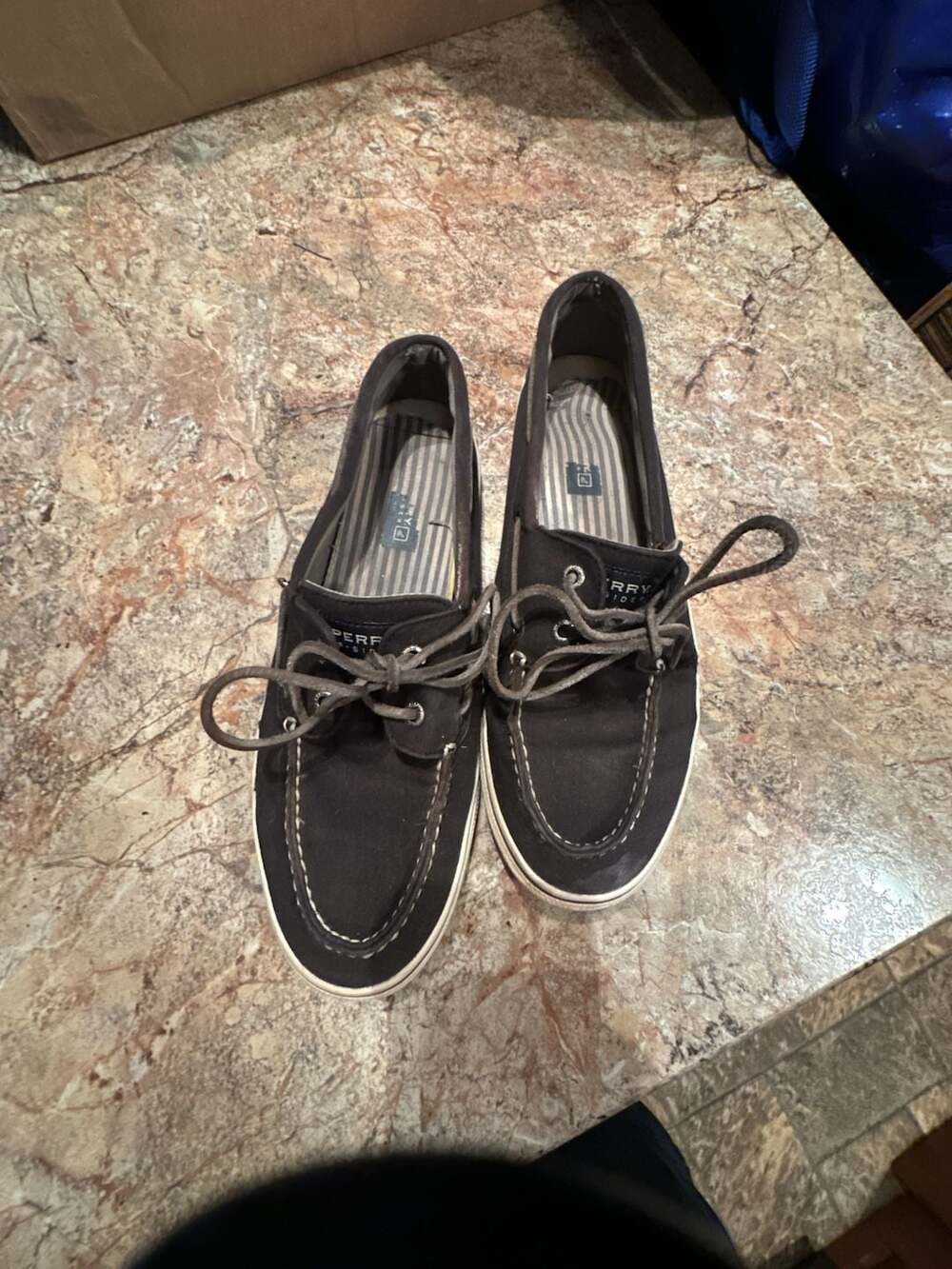 Sperry Top-Sider Bahama 2-Eye Canvas Boat Sneaker - Men's Size 11